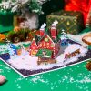 Christmas House 3D Pop-Up Card