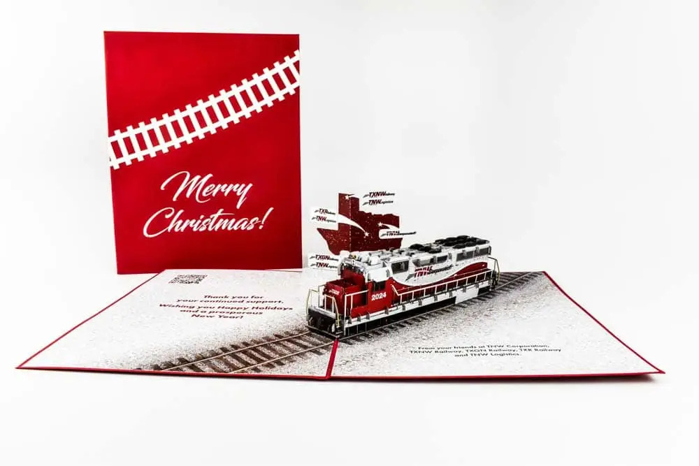 Christmas Pop up Greeting Card Christmas Pop up Greeting Card