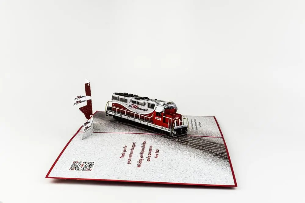 Christmas Pop up Greeting Card