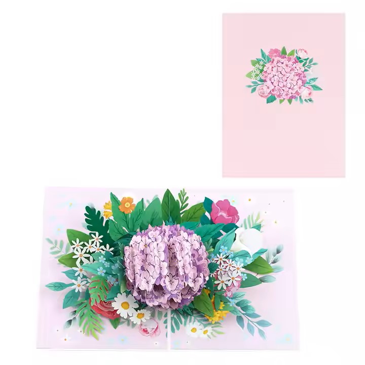 elegant-hydrangea-flower-3d-pop-up-card