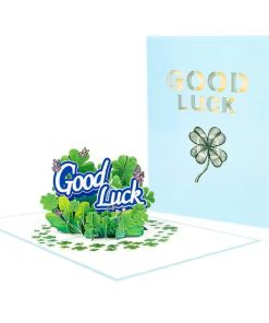 Good Luck 3D Pop-Up Card