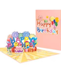 Happy Birthday 3D Pop-Up Card