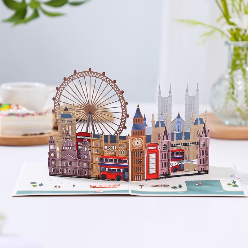 london-landmarks-3d-pop-up-card London Landmarks 3D Pop-Up Card