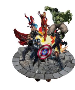 The Avengers Pirouettes Card