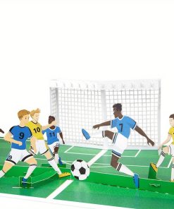 Top Soccer Match 3D Pop Up Card