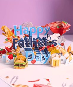 BBQ Father's Day 3D Pop-Up Card