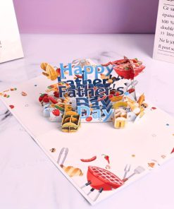BBQ Father's Day 3D Pop-Up Card