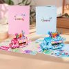 Ice Cream Truck Birthday Pop Up Card