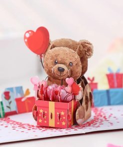 Bear-y Sweet Love 3D Pop-Up Card