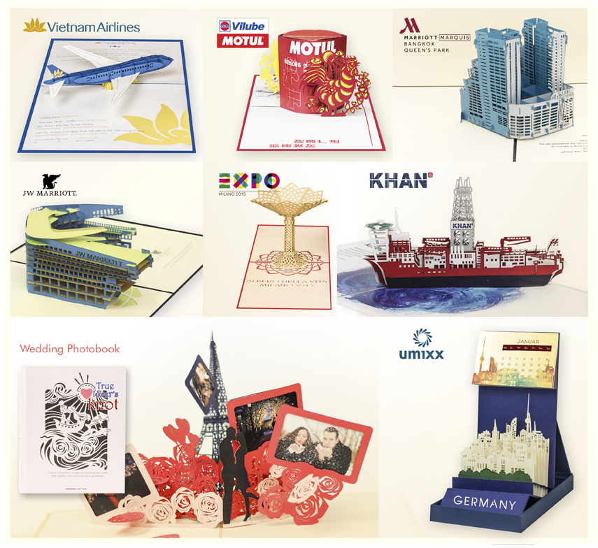 Custom 3D Pop-up Cards