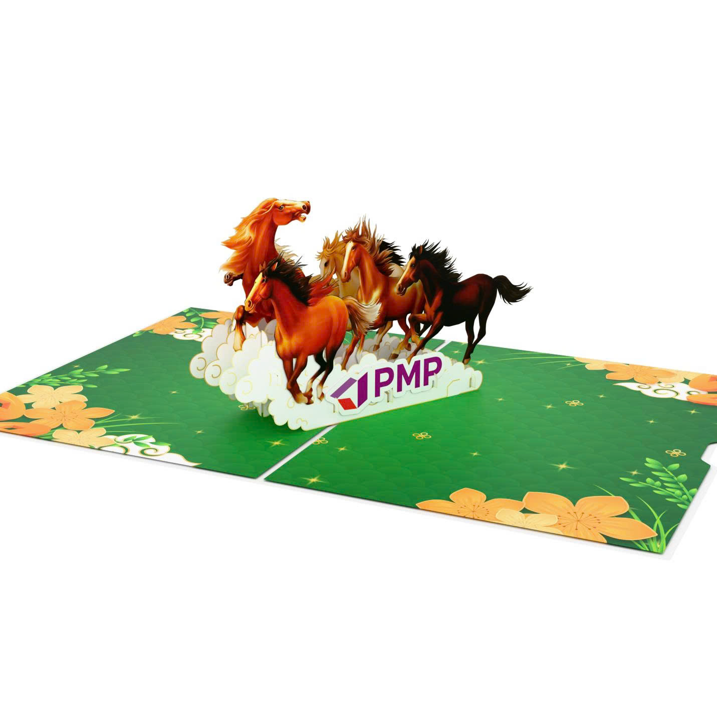3D Pop-Up Horse Greeting Card 3D Pop-Up Horse Greeting Card