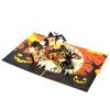 halloween house pop up card