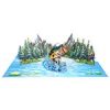 Bass Fisherman Gift Pop Up Card