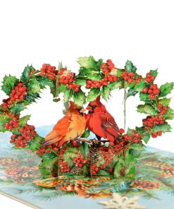 3D Pop-Up Cardinal