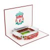 3D Pop-Up Anfield Stadium Card – Liverpool FC