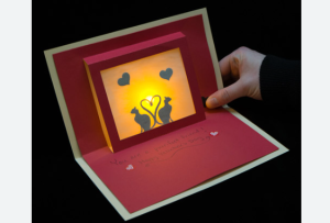 light-up pop up cards
