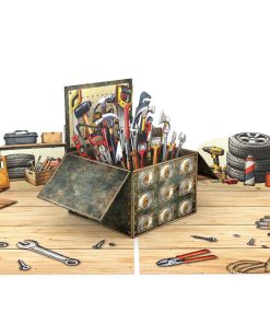 Tool Box Pop Up Card