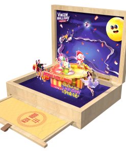 Mid-Autumn Festival 3D gift box.
