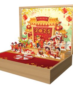 Mid-Autumn Festival 3D gift box.