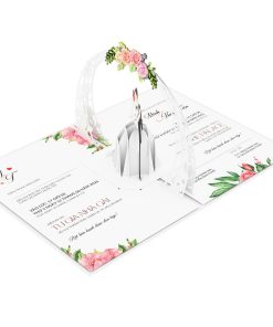 Custom Wedding Pop Up Cards