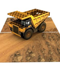 Beiben Truck Pop Up Card