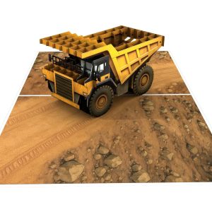 Beiben Truck Pop Up Card