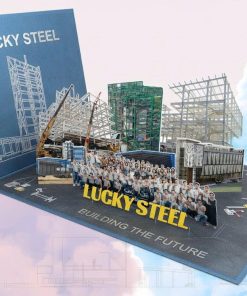 3D POP UP  CARDS -Lucky Steel
