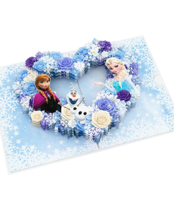 Frozen 3D Pop Up Card Anna Elsa Disney