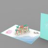 happy retirement pop up card