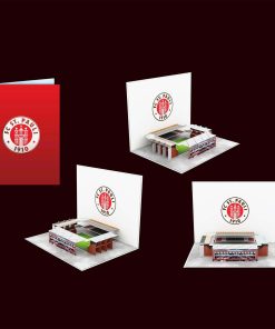 st. pauli stadium pop up card
