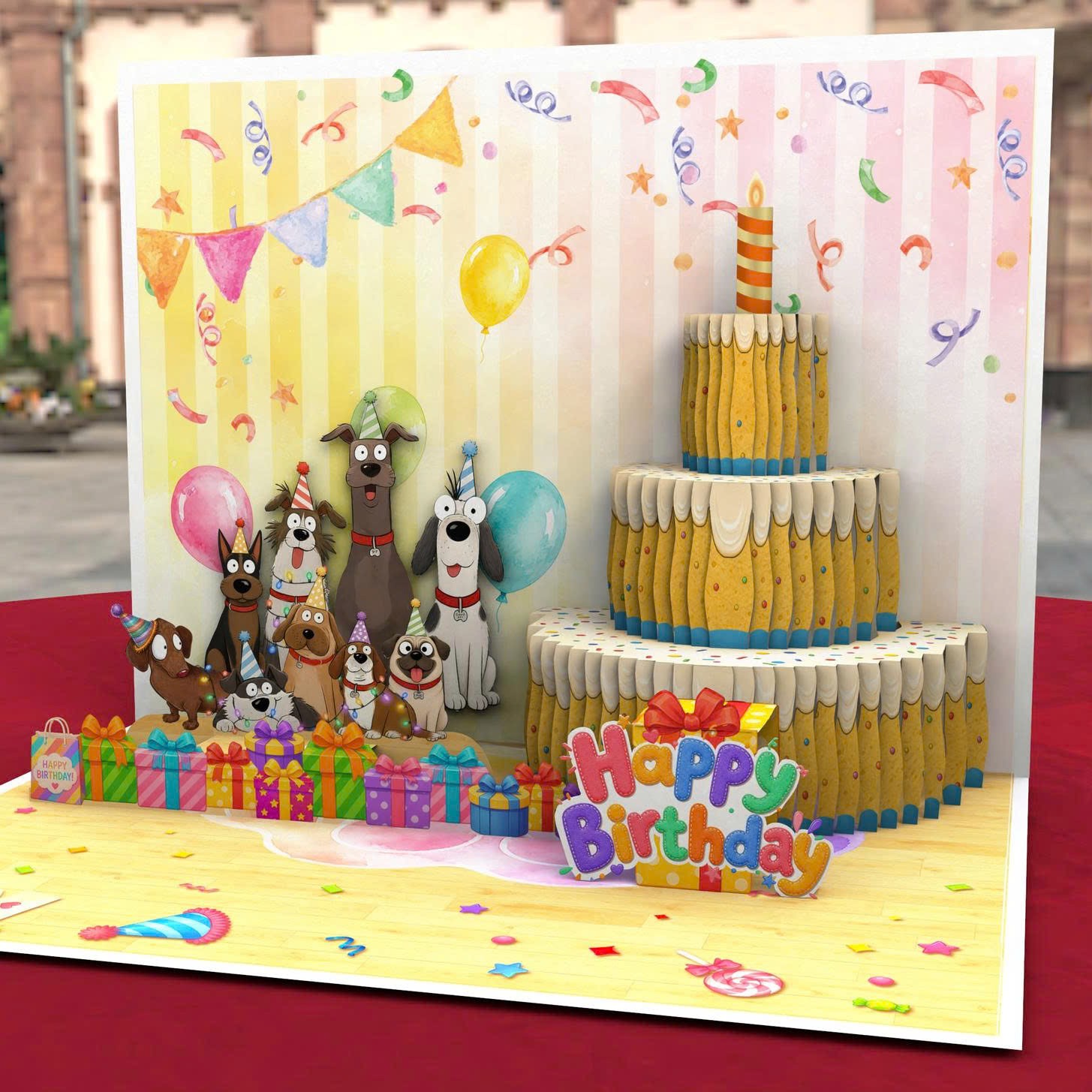Simple Happy Birthday Pop Up Card Simple Happy Birthday Pop Up Card
