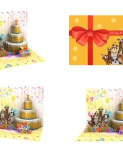 Simple Happy Birthday Pop Up Card