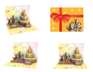 Simple Happy Birthday Pop Up Card