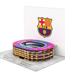 barcelona stadium pop up card