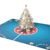 White Pine Tree Pop Up Card