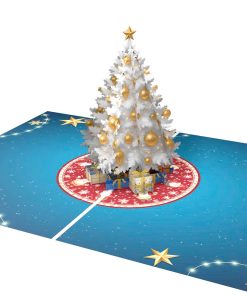 White Pine Tree Pop Up Card