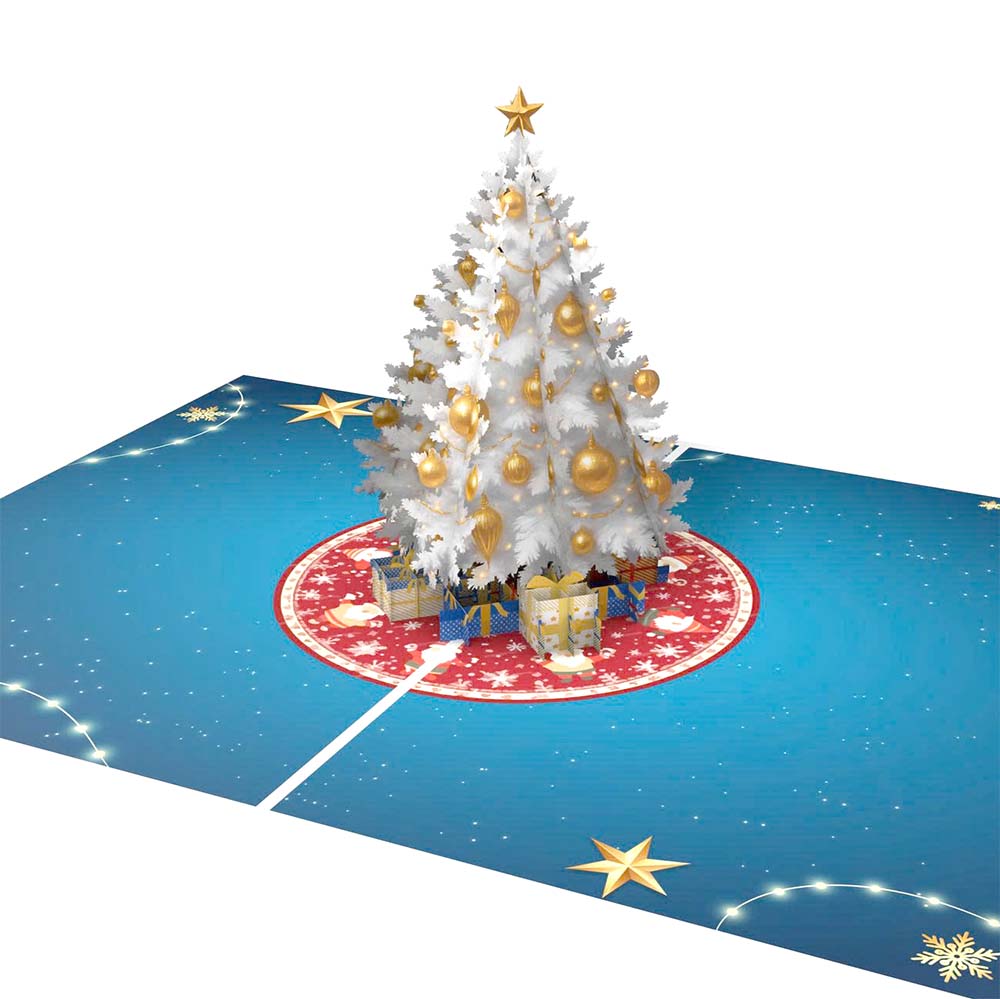 White Pine Tree Pop Up Card White Pine Tree Pop Up Card