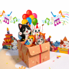 Pop-up Musical Lighted Birthday Cards