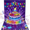 Musical and Light Happy Birthday Card