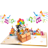 Pop-up Musical Lighted Birthday Cards