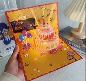 pop-up card with lights & music manufacturer