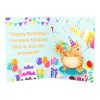Sound & Shake Cat Birthday Card