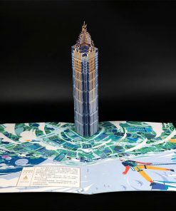 Custom Building Pop Up Card