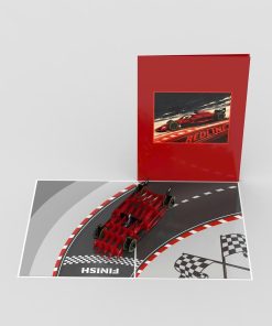 Formula One Car Pop Up Card